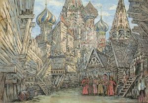 Set Design For Khovanshchina: Act I