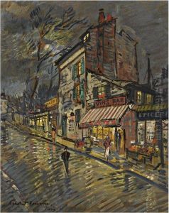 Paris By Night by Konstantin Alexeievitch Korovin