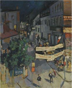 Vichy At Night by Konstantin Alexeievitch Korovin