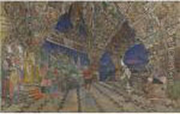 Stage Design For Le Coq D'or - view 1