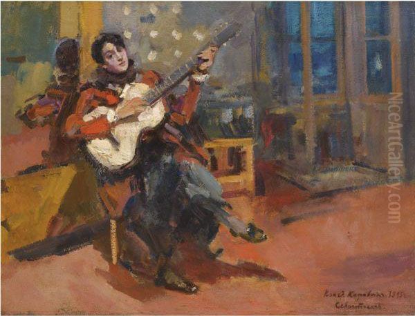 The Guitar Player - view 1