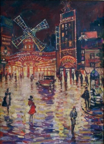 Paris, Le Moulin Rouge - view 1