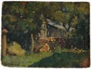 Le Bucher by Konstantin Alexeievitch Korovin