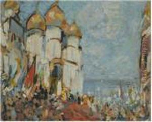 Set Design For Sadko by Konstantin Alexeievitch Korovin