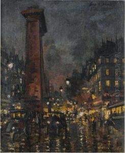 Porte Saint-denis by Konstantin Alexeievitch Korovin