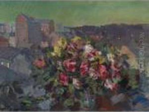 Flowers Over The City by Konstantin Alexeievitch Korovin
