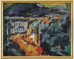 Russian Landscape by Konstantin Alexeievitch Korovin