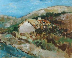 Gurzuff Countryside by Konstantin Alexeievitch Korovin