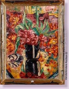 Vase De Fleurs by Konstantin Alexeievitch Korovin