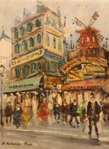 Moulin Rouge by Konstantin Alexeievitch Korovin