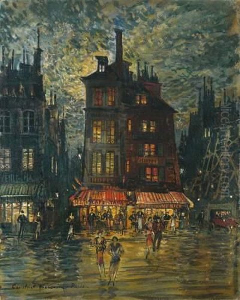 Cafe De Venise, Paris, La Nuit - view 1