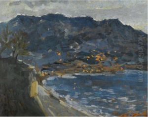 Early Evening, Crimea by Konstantin Alexeievitch Korovin
