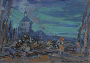 Set Design by Konstantin Alexeievitch Korovin