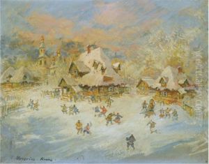 Shrove-tide by Konstantin Alexeievitch Korovin