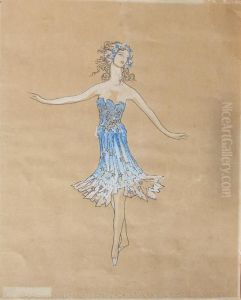 Projet De Costume by Konstantin Alexeievitch Korovin
