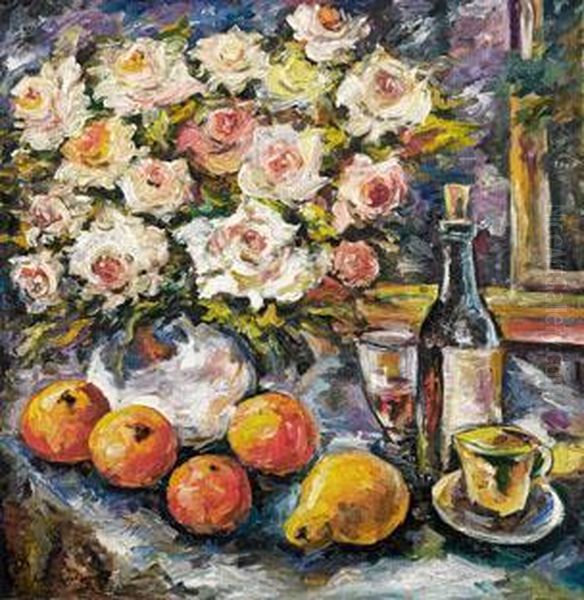 Blumen- Und Fruchtestillleben - view 1