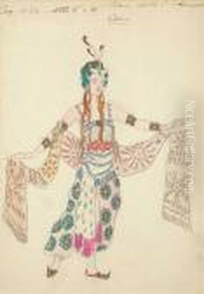 Costume Design For "coq D'or" - view 1