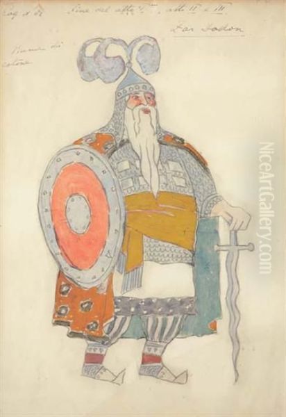 Costume Design For "coq D'or" - view 1