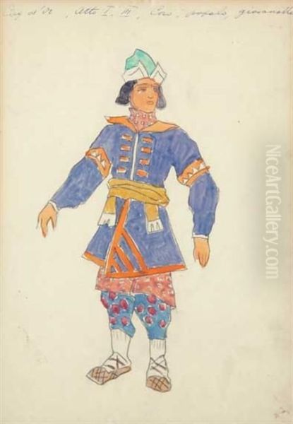 Costume Design For "coq D'or" - view 1