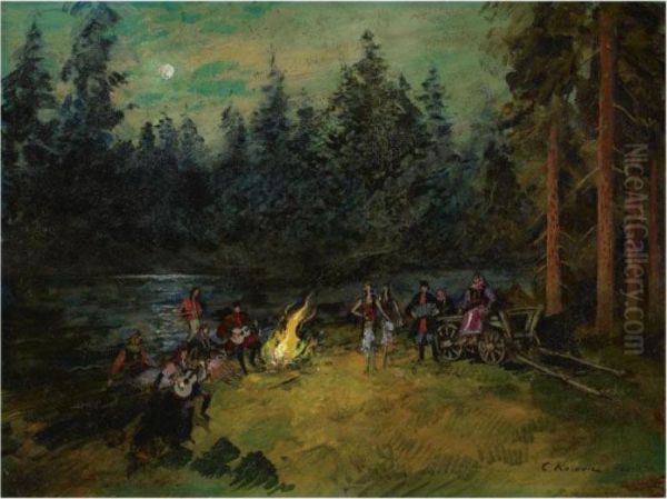Around The Campfire - view 1
