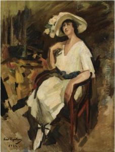 Portrait Of Madame Deineka, A Friend Of The Artist