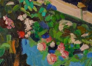 Blick Auf Gurzuf by Konstantin Alexeievitch Korovin