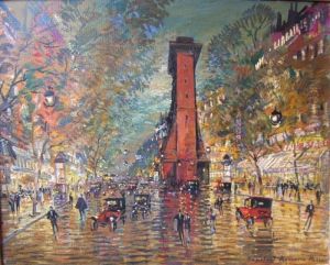 La Porte Saint Denis A Paris