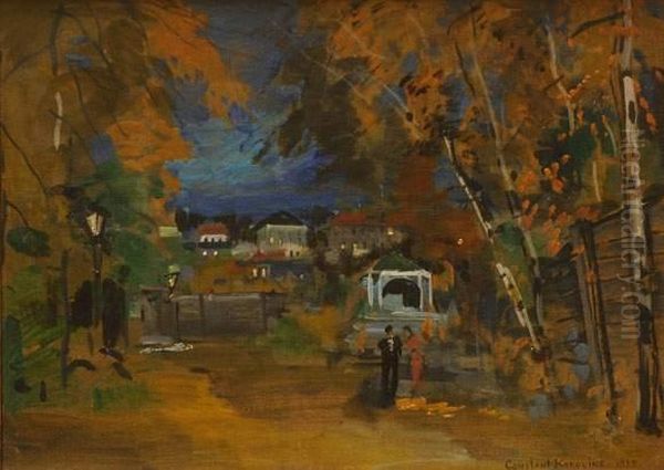 Couple A Montmartre La Nuit, Circa 1935 - view 1