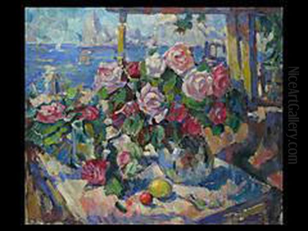 Blumenstillleben Am Meer - view 1