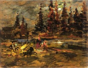 Riverside Campfire