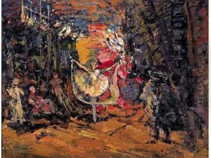 Stage Design For Don Quixote by Konstantin Alexeievitch Korovin