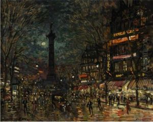 Paris Street Scene