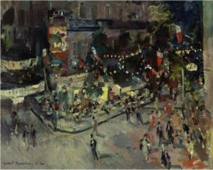 Vichy, France by Konstantin Alexeievitch Korovin