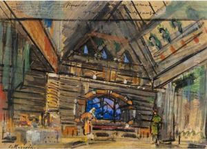 Russalka by Konstantin Alexeievitch Korovin