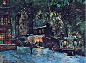 Une Rue A Montmartre