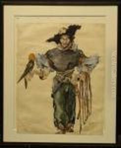 Inscribed Indistinctly On The Verso by Konstantin Alexeievitch Korovin