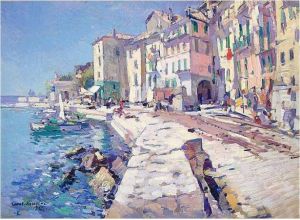 Quayside In The South Of France