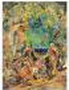 Stage Design For Le Corsair by Konstantin Alexeievitch Korovin