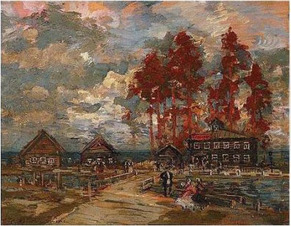 Summer Houses By Lake Ladoga, C.1930 - view 1