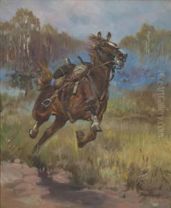 The Runaway by Jerzy Kossak