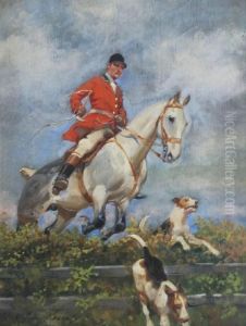 Polowanie Par Force by Jerzy Kossak