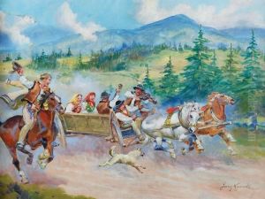 Wesele Goralskie by Jerzy Kossak