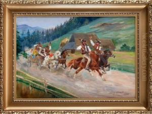 Wesele Goralskie by Jerzy Kossak