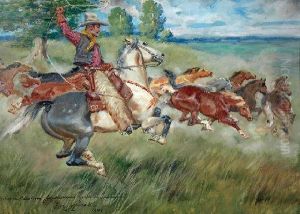 Kowboy by Jerzy Kossak