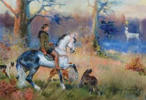 Sw. Hubert by Jerzy Kossak