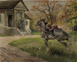 The Runaway by Jerzy Kossak