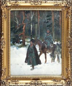Pojmany Bolszewik by Jerzy Kossak
