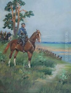 Jozef Pilsudski by Jerzy Kossak