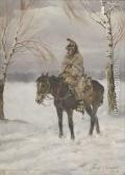 Militaire A Cheval - view 1