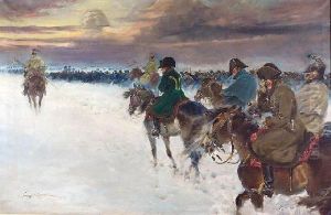 Wizja Napoleona W Czasie Odwrotu